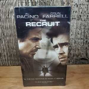 The Recruit (VHS 2003) Al Pacino, Colin Farrell Brand New Factory Sealed Vintage